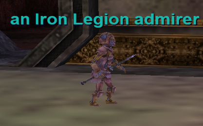 an iron legion admirer